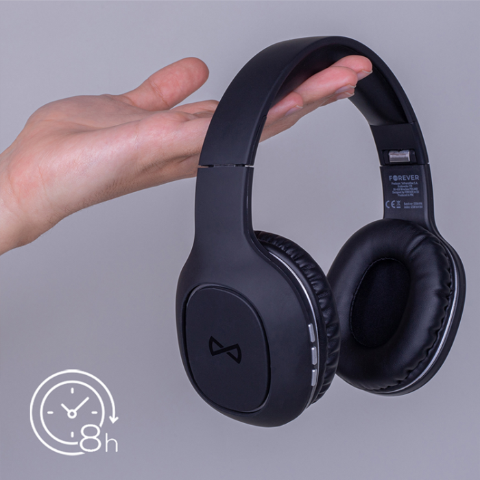 Forever - Forever TWS Bluetooth On-Ear Hörlurar BTH-505 - Svart