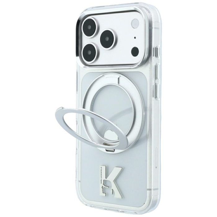 KARL LAGERFELD - Karl Lagerfeld Mobilskal till iPhone 18 Pro Max/17 Pro Max Magsafe IML Ringställ