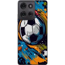 iSecrets - Mobilskal till Motorola Moto G75 med Fotbollar