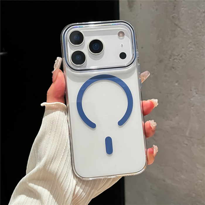 A-One Brand - iPhone 17 Pro Mobilskal MagSafe TPU + PC - Sapphire