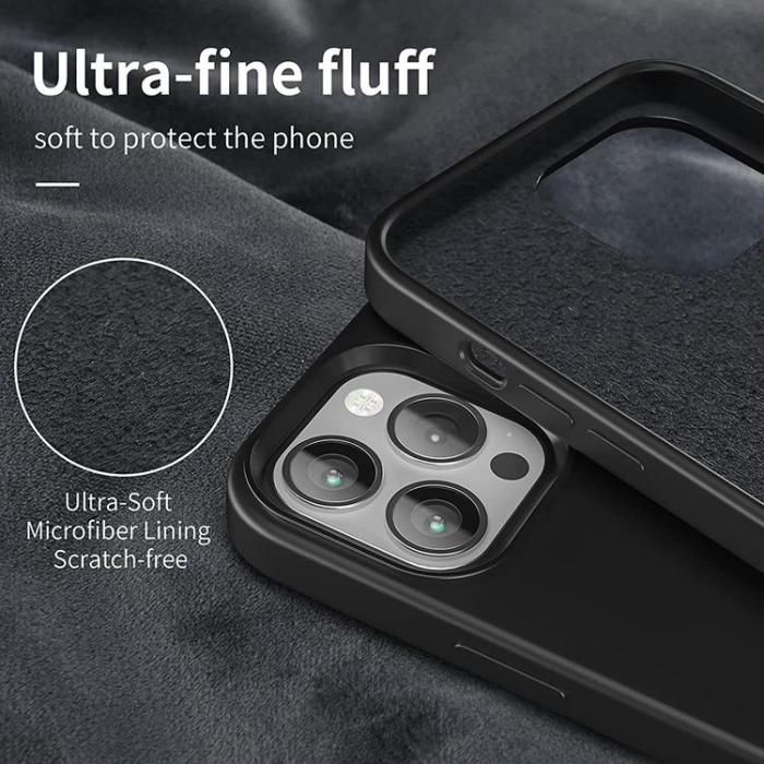 OEM - Liquid Silicone Skal iPhone 13 Pro Max - Sky Blå