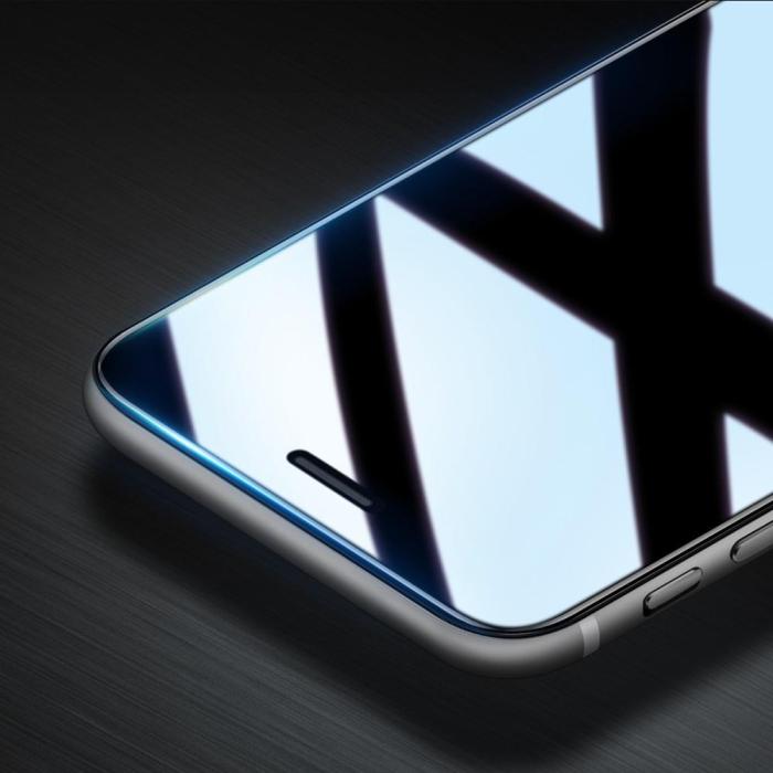 A-One Brand - [2-PACK] Härdat Glas Skärmskydd iPhone 7/8/SE 2020 - Svart