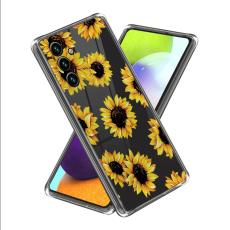OEM - Samsung Galaxy A35 5G Skal TPU IMD M&ouml;nstertryck - Solrosor
