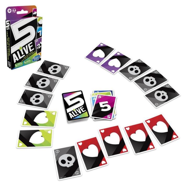 Hasbro - HASBRO Kortspel 5 Alive (DK/NO)