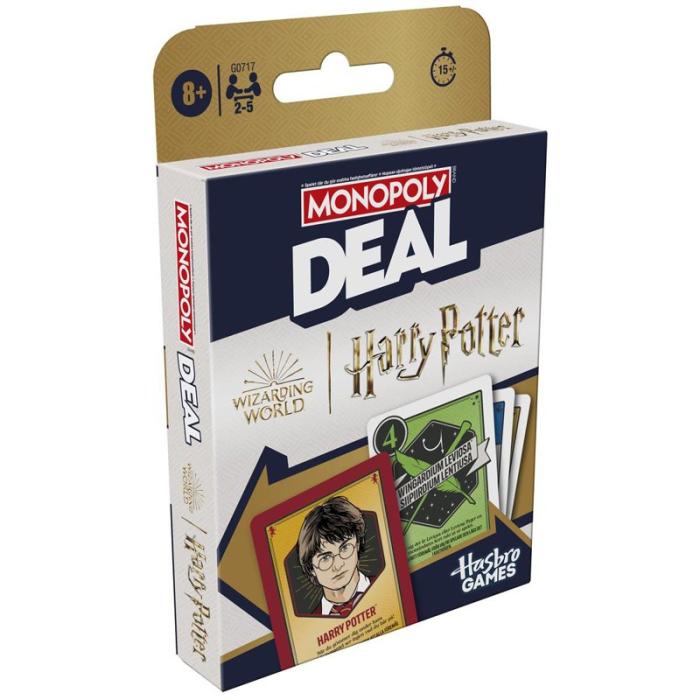 Hasbro - HASBRO Kortspel Monopoly Deal Harry Potter (SE/FI)