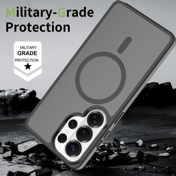 OEM - Mobilskal för Samsung Galaxy S26 Ultra Magnetiskt TPU - Svart