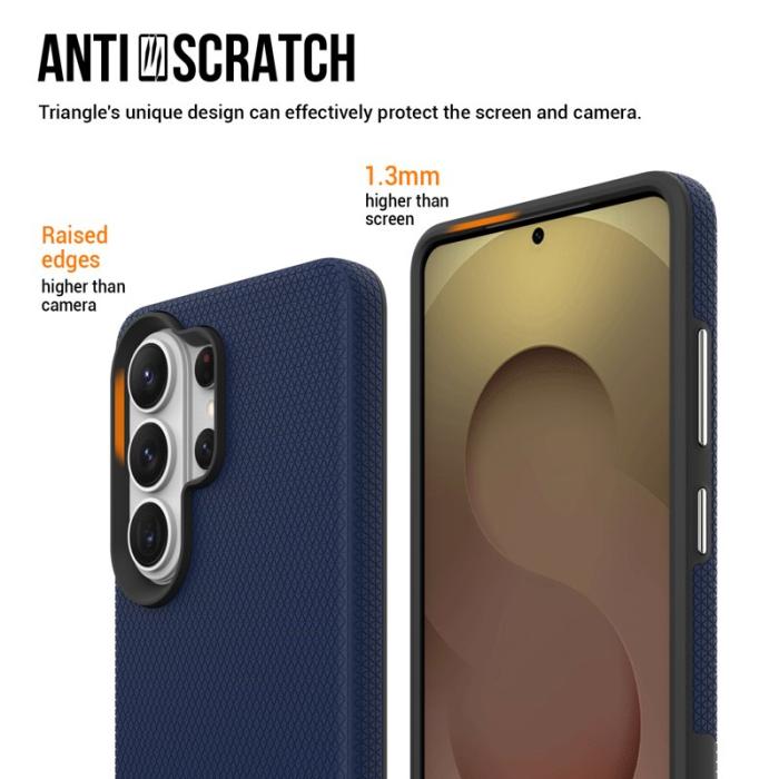 OEM - Mobilskal för Samsung Galaxy S26 Ultra TPU + PC Anti-Drop - Marinblå