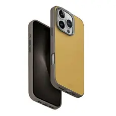 UNIQ - UNIQ iPhone 16 Pro Max Mobilskal MagSafe Lyden DS - Gul