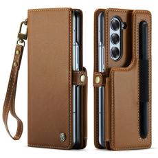 Caseme - CASEME C22 Fodral f&ouml;r Samsung Galaxy Z Fold6 5G - Brun