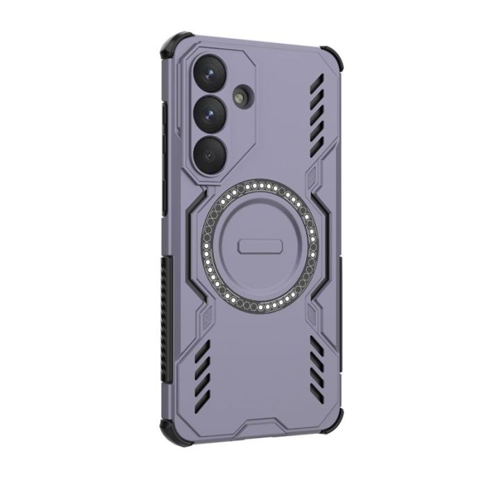 OEM - Mobilskal till Samsung Galaxy S26 Plus Magnetiskt Butterfly Armor PC + TPU Lila
