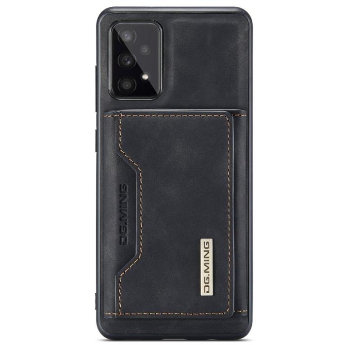 DG.MING - DG.MING M2 Series 2-in-1 Wallet Mobilskal för Samsung Galaxy A53 5G - Svart