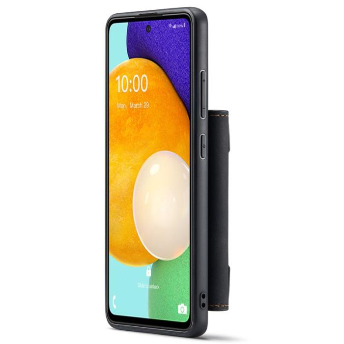 DG.MING - DG.MING M2 Series 2-in-1 Wallet Mobilskal för Samsung Galaxy A53 5G - Svart