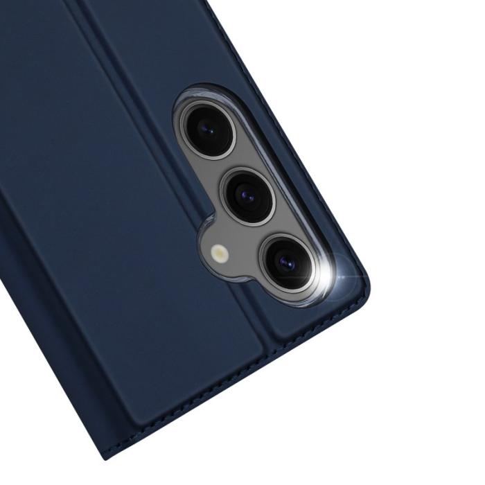 Dux Ducis - DUX DUCIS Skin Pro Series Samsung Galaxy S24 FE Fodral KonstLäder - Blå