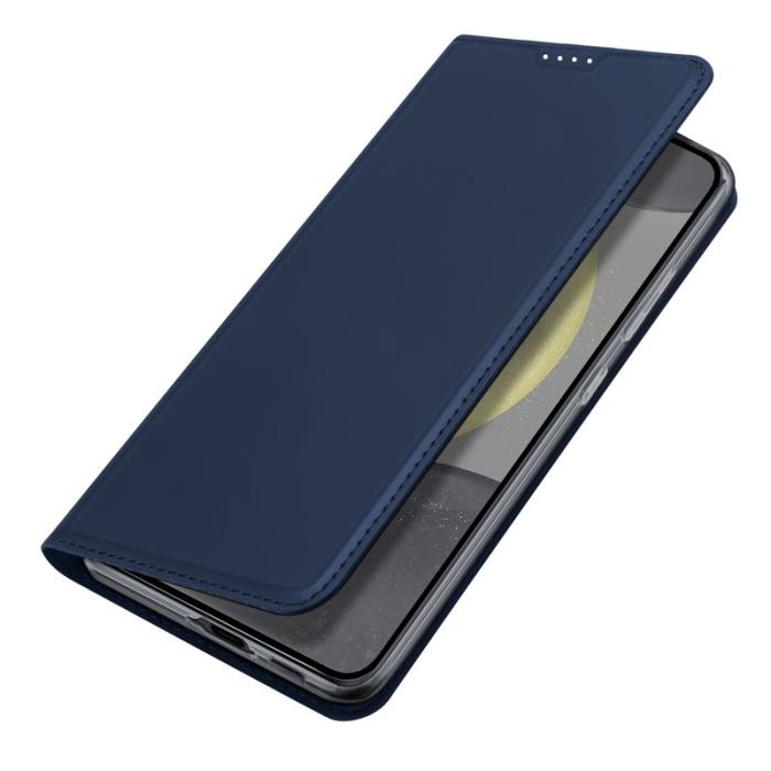 Dux Ducis - DUX DUCIS Skin Pro Series Samsung Galaxy S24 FE Fodral KonstLäder - Blå