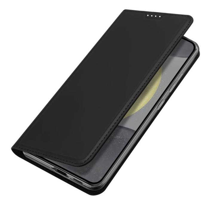 Dux Ducis - DUX DUCIS Skin Pro Series Samsung Galaxy S24 FE Fodral KonstLäder - Svart