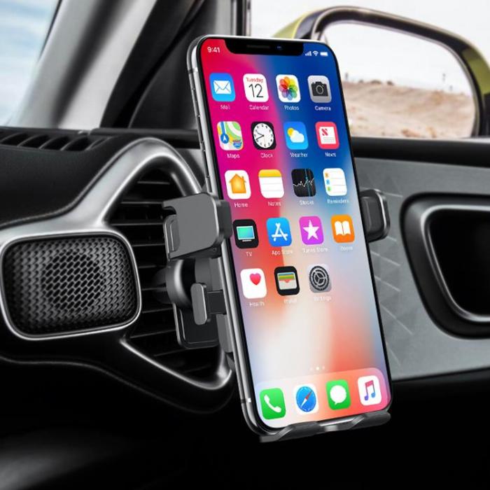 Floveme - Floveme Mobilhållare för Bil V2 - Svart