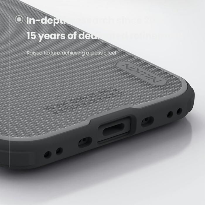 Nillkin - NILLKIN Super Frosted Shield Pro Mobilskal till iPhone Air Klar Svart