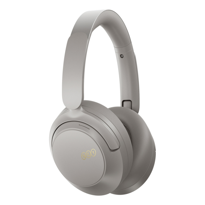 QCY - QCY Trådlös Hörlurar On-Ear H3S med Noise Cancellation - Grå