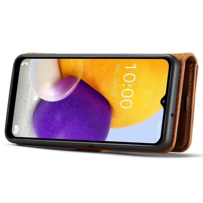 DG.MING - DG.MING Folio Flip Detachable Plånboksfodral Galaxy A13 4G - Brun