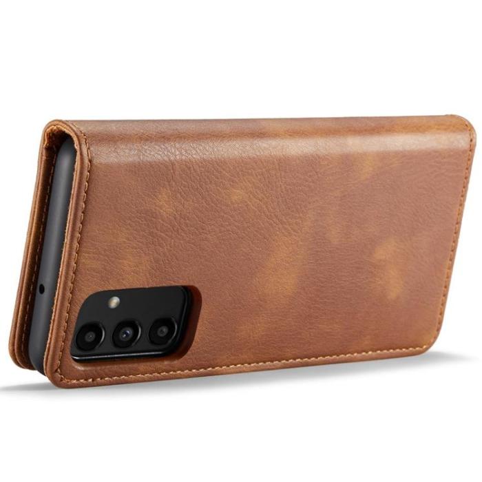 DG.MING - DG.MING Folio Flip Detachable Plånboksfodral Galaxy A13 4G - Brun
