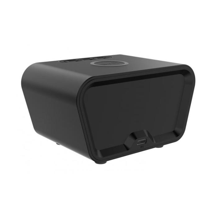 Rebeltec - Rebeltec Qi Trådlös Laddare 10W Med Väckarklocka - Svart