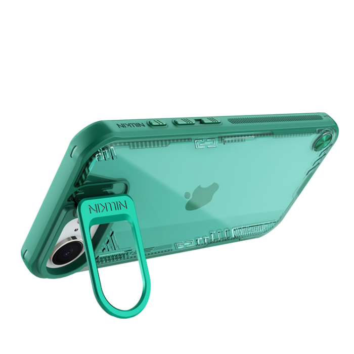 Nillkin - Nillkin iPhone 16e Mobilskal Iceblade Prop - Grön