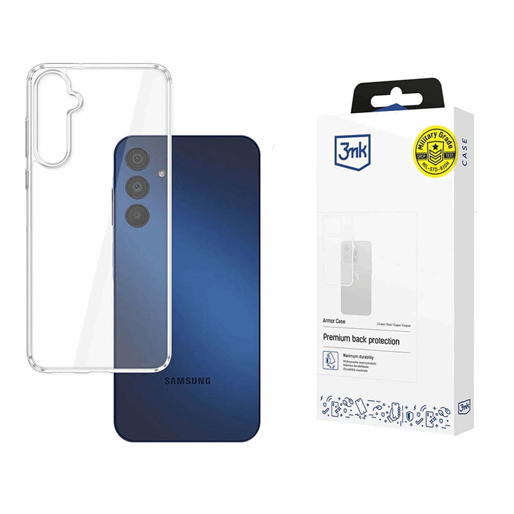 3mk Galaxy A16 4G/5G Mobilskal Armor - Transparent | 2353 | AlltMobil
