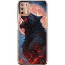 iSecrets - Mobilskal till Motorola Moto G9 Plus med Ylande varg