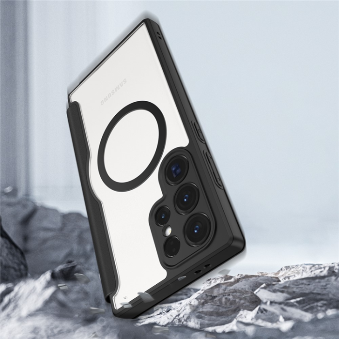 Dux Ducis - Dux Ducis Galaxy S24 Ultra Plånboksfodral MagSafe Skin X Pro