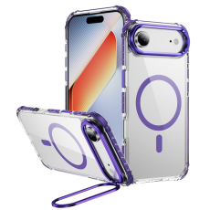 A-One Brand - iPhone 17 Air Mobilskal MagSafe Kickstand - Lila