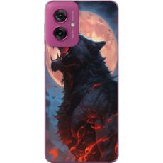 iSecrets - Mobilskal till Motorola Moto G55 med Ylande varg