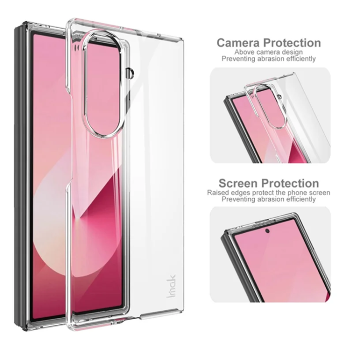 Imak - IMAK Galaxy Z Fold 7 Mobilskal Crystal - Transparent