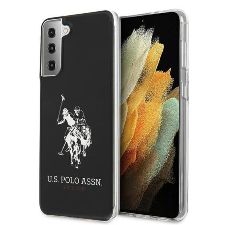 US Polo Shiny Big Logo Skal Galaxy S21 - Svart