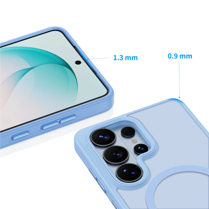 Tech-Protect - Tech-Protect Mobilskal För Galaxy S26 Ultra Magsafe Magmat - Matte Skyblå