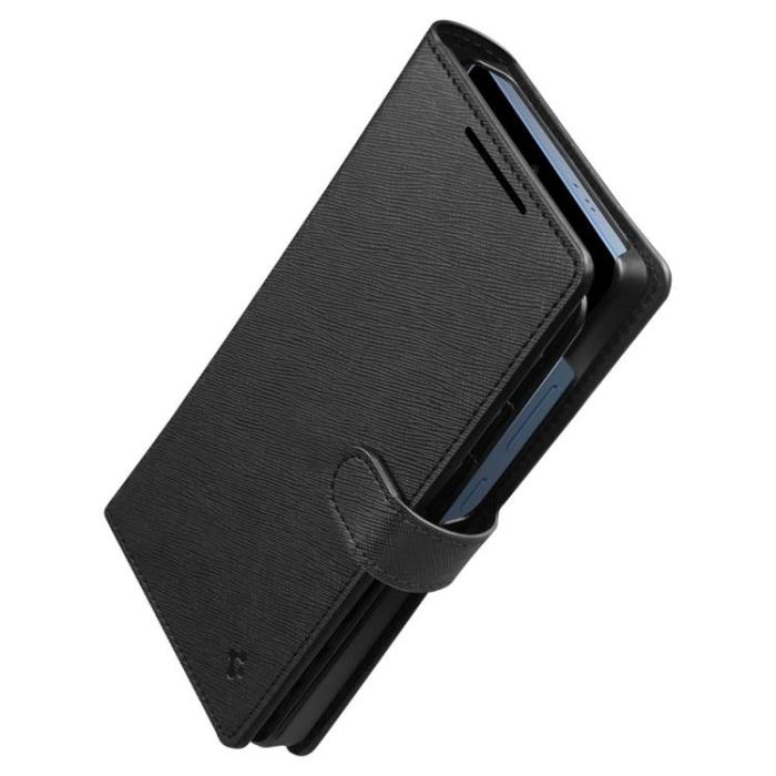 Spigen - Spigen Galaxy S25 Ultra Plånboksfodral ”S” - Svart