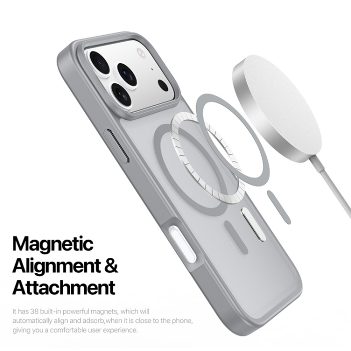 Dux Ducis - Dux Ducis iPhone 17 Pro Max Mobilskal MagSafe Yind - Grå