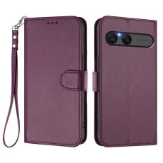 A-One Brand - Sony Xperia 10 VII Plånboksfodral Med Handledsrem - Lila