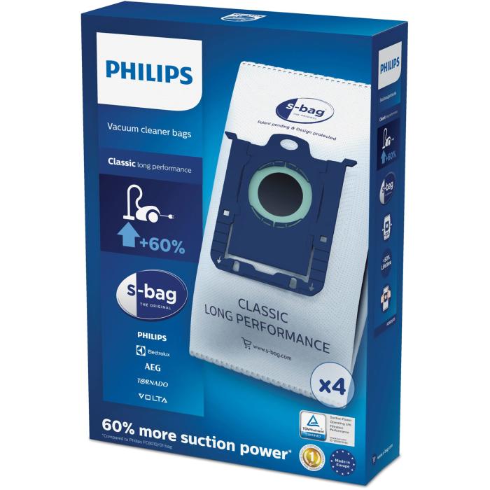 Philips - PHILIPS S-bag Dammsugare påsar Philips Orginal 