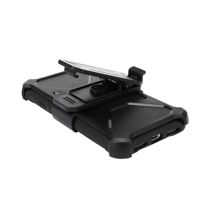 OEM - 2-in-1 iPhone 8 Plus / 7 Plus mobilskal med bältesfodral - Vit