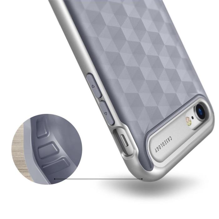 UTGATT4 - Caseology Parallax Skal till iPhone 8 Plus / 7 Plus - Ocean Grey