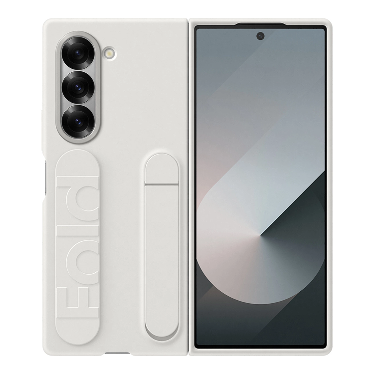 Samsung Galaxy Z Fold 6 Mobilskal Silikon - Vit | 2353 | AlltMobil