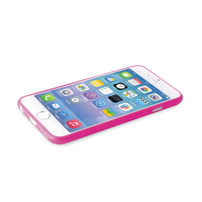 UTGATT1 - Puro Cover iPhone 6 / 6S Ultra-Slim 0.3 (Rosa) + Skärmskydd