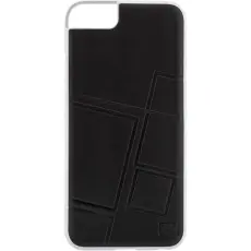 Promate - Promate Slit-i6 skal iPhone 6/6S kreditkortsplats skärmskydd - Vit/Svart