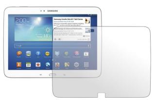 OEM - Clear skärmskydd plastfilm Samsung Galaxy Tab 3 10.1 (P5200)