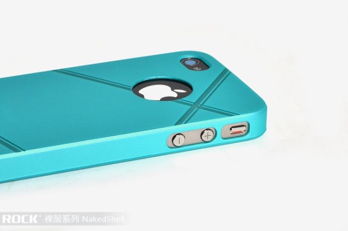 ROCK - Rock NakedShell skal till iPhone 4 och 4S (Mint Green)