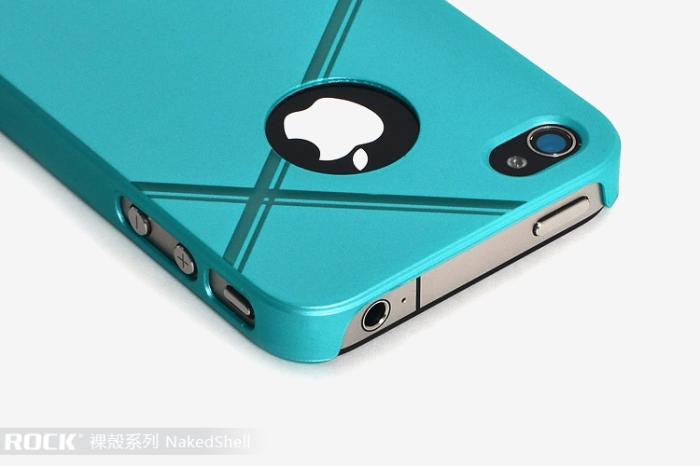 ROCK - Rock NakedShell skal till iPhone 4 och 4S (Mint Green)