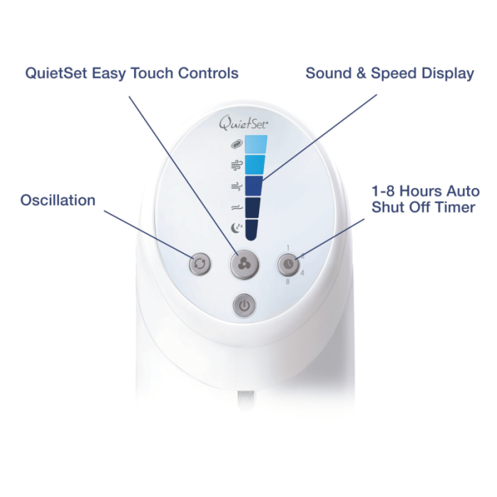 Honeywell - Honeywell Tornfläkt Quiet Oscilating HYF260E4