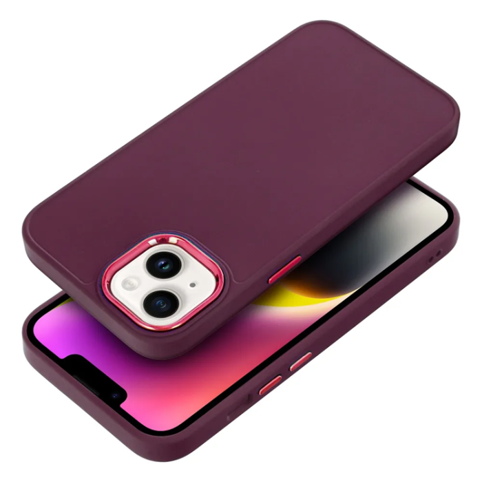 OEM - iPhone 15 Pro Mobilskal Frame - Lila