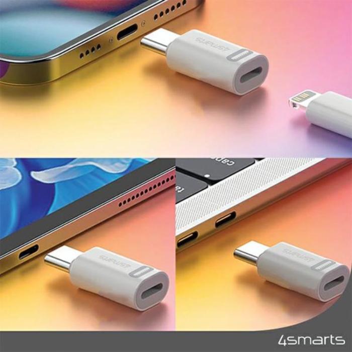 4smarts - [2-Pack] 4smarts USB-C Till Lightning Adapter 27W