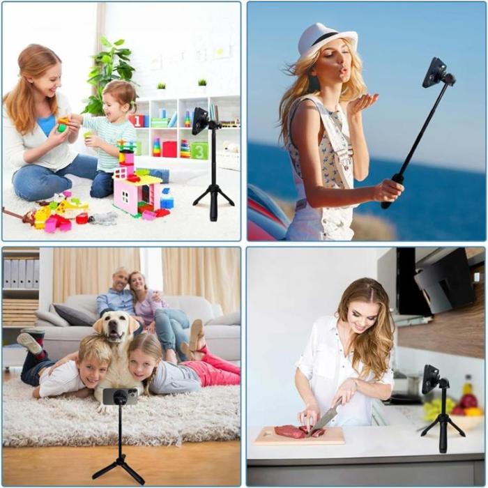 Tech-Protect - Tech-Protect Bluetooth Selfie Stick Tripod - Svart